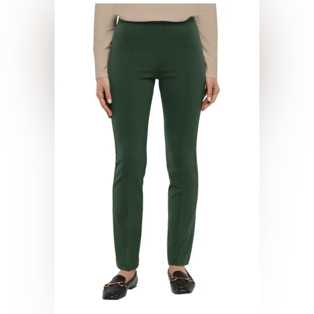 Banana Republic Dark Green Straight Leg Pants medium NWT